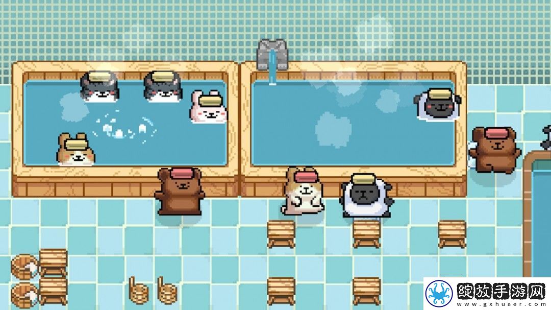 模拟游戏动物温泉Steam页面上线