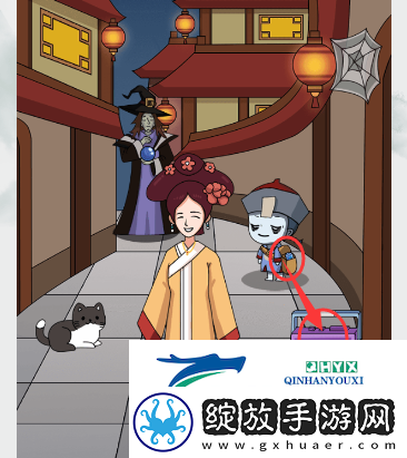 疯狂梗传深夜皇宫怎么过