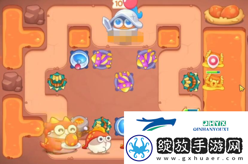 保卫萝卜4饿龙传说第55关怎么过