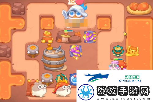 保卫萝卜4饿龙传说第55关怎么过