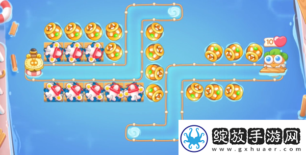 保卫萝卜4暖暖汤泉第5关攻略