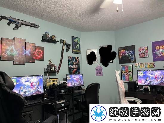 玩家晒自己的游戏室
