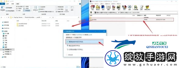 植物大战僵尸杂交版2.2版本怎么导入2.3版本