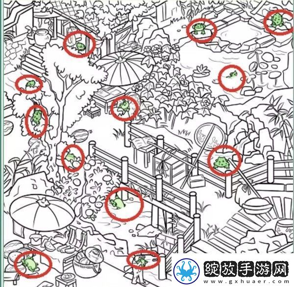 脑洞非常大找青蛙崽崽怎么过