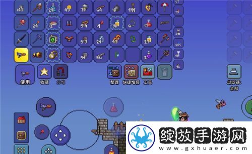 泰拉瑞亚打开背包不能动怎么办