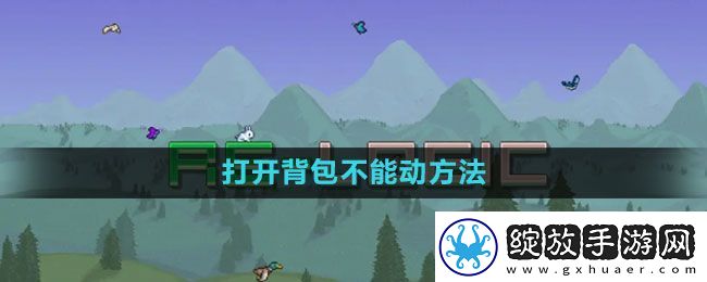 泰拉瑞亚打开背包不能动怎么办