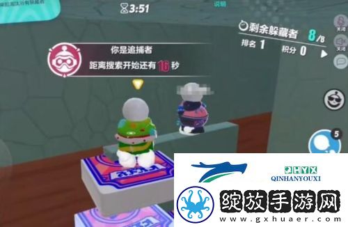 蛋仔派对捉迷藏追捕者怎么玩