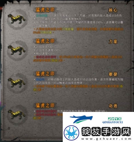 暖雪猛虎之印怎么解锁