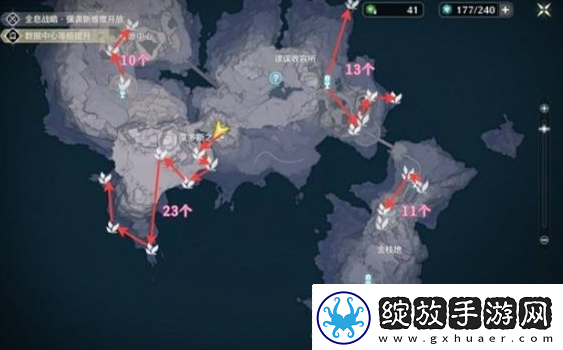 经验收获!鸣潮暂星在哪采集鸣潮暂星采集路线图