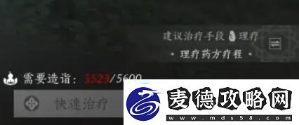 燕云十六声悬壶医术怎么治疗