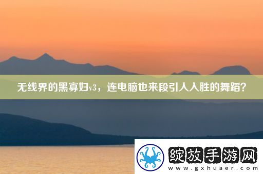 无线界的黑寡妇v3