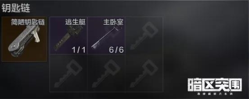 暗区突围6格钥匙链怎么获得