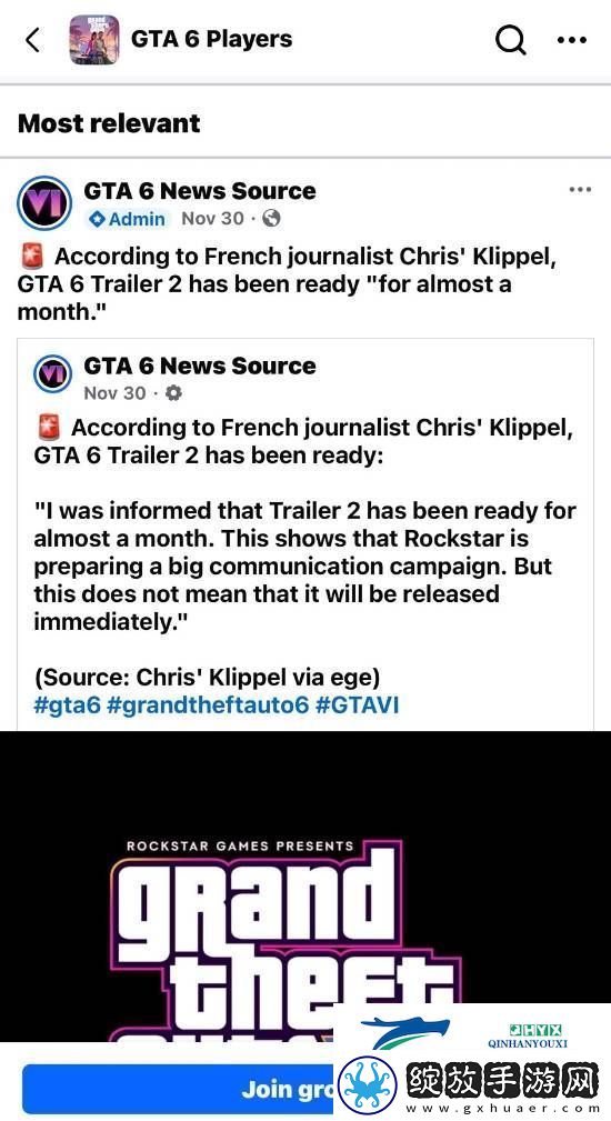 曝GTA6新预告片已准备就绪！R星正在忙着宣发