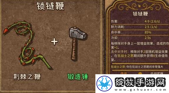 背包乱斗狂战士合成表
