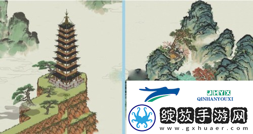 江南百景图孤崖拈春樱怎么解谜