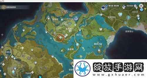 原神遁玉陵四个火柱在哪原神遁玉陵四个火柱位置介绍