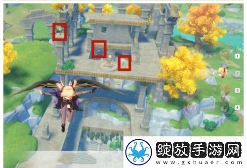 原神遁玉陵四个火柱在哪原神遁玉陵四个火柱位置介绍