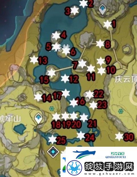 原神璃月逐月符位置大全