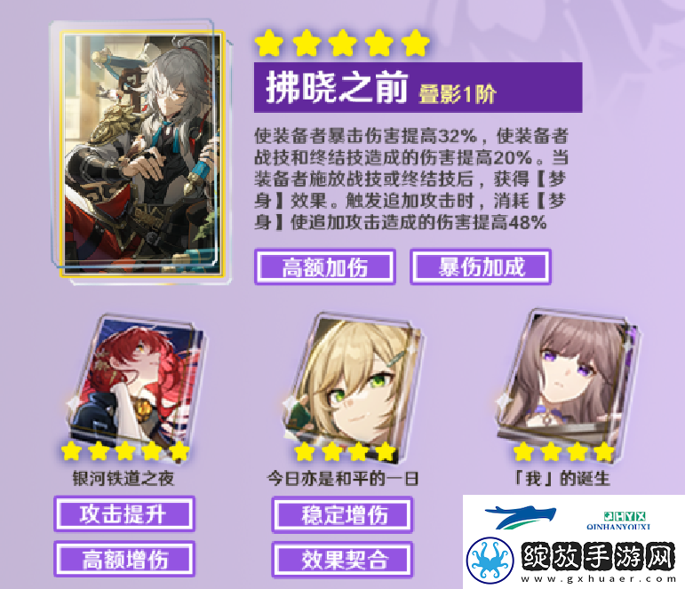 崩坏星穹铁道景元配队攻略+光锥遗器推荐