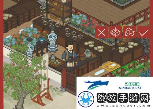 江南百景图越州商行怎么布局