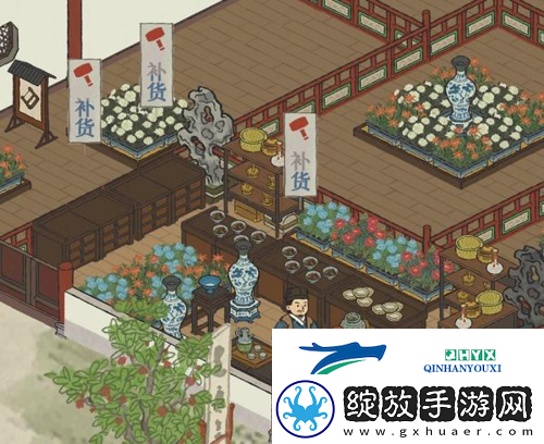 江南百景图越州商行怎么布局