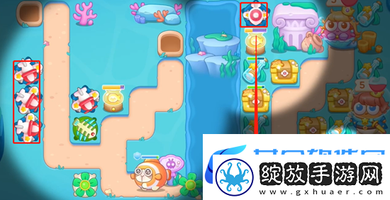 保卫萝卜4海的闺女第115关攻略