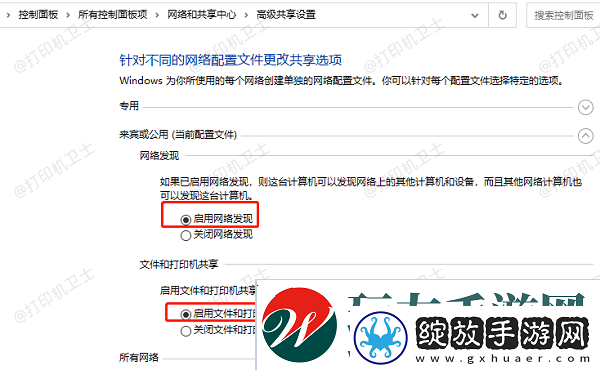 0x000006d9无法共享打印机