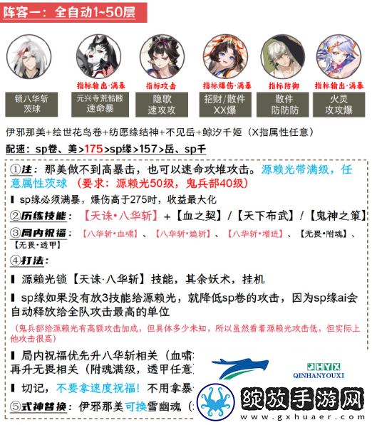阴阳师鬼兵演武搭配攻略