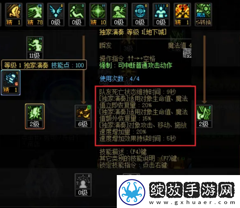 DNF缪斯复活技能是哪个技能缪斯复活技能介绍