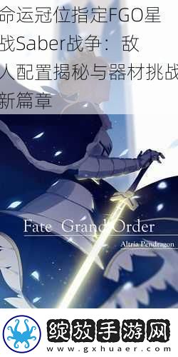 命运冠位指定FGO星战Saber战争