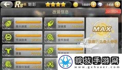 天天飞车RS级赛车火狐