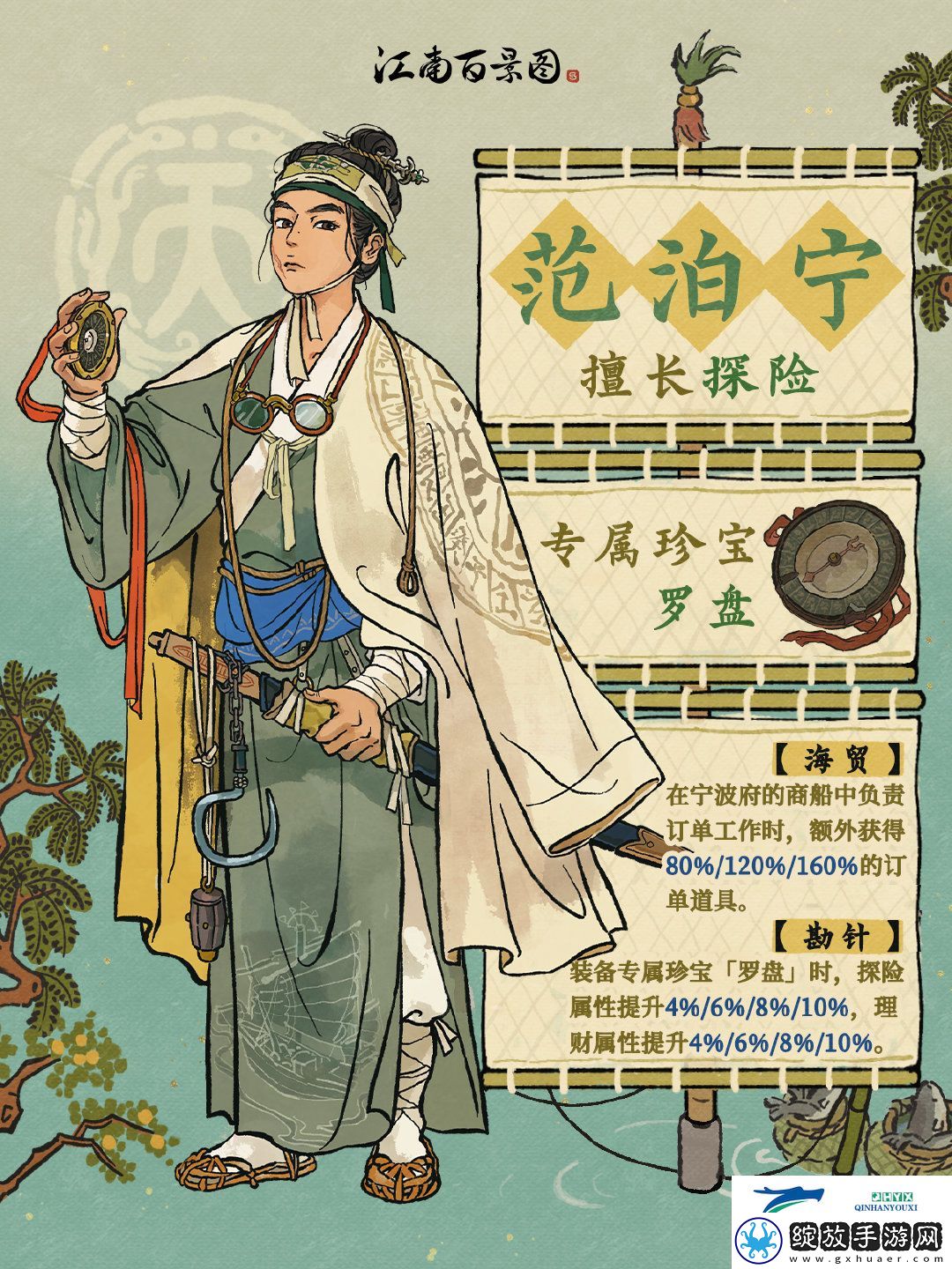 江南百景图新居民范泊宁人物介绍