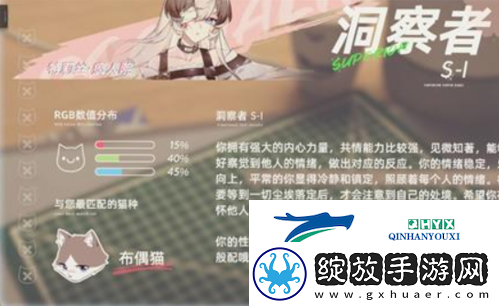 猫之城情绪测试有什么用