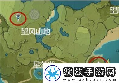 原神蒙德地灵龛分布图有哪些