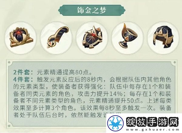 原神饰金之梦给谁用