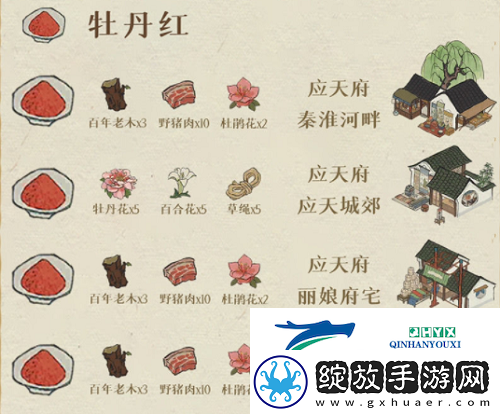 江南百景图颜料怎么获得