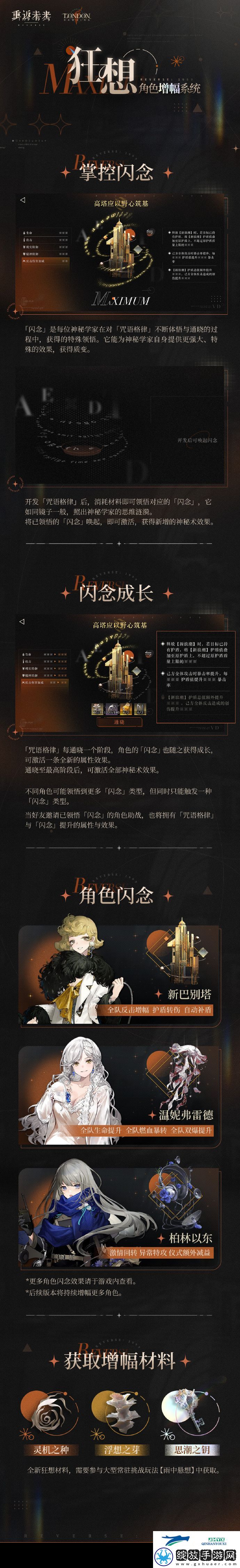 角色增幅系统狂想活动介绍