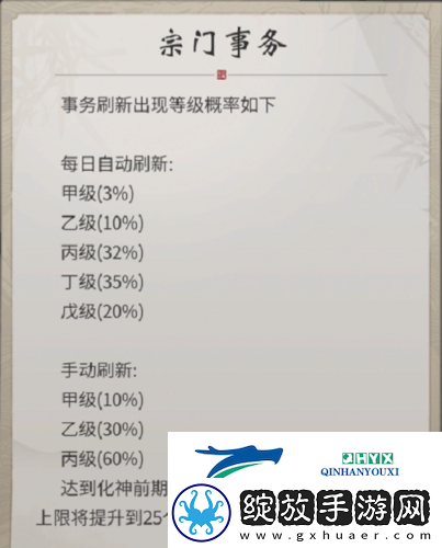 一念逍遥宗门事务怎么卡