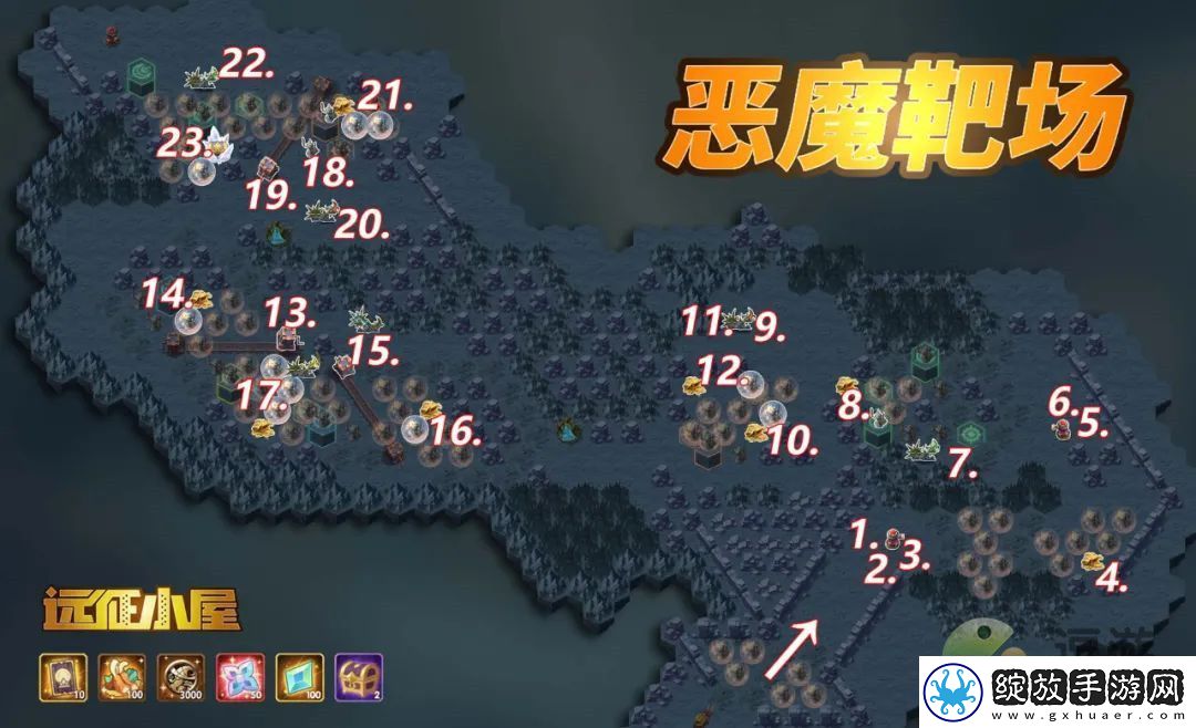 剑与远征恶魔靶场奇景通关攻略
