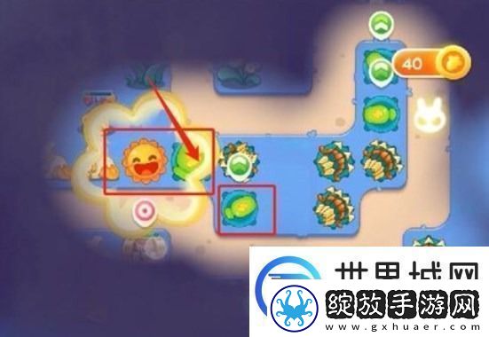 保卫萝卜4阿波道长17关攻略