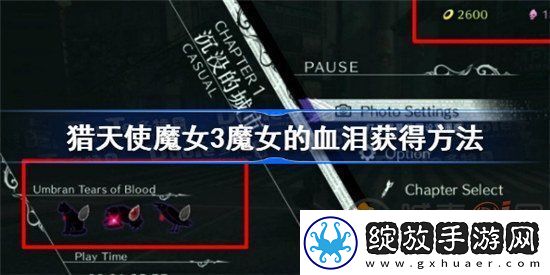 猎天使魔女3魔女的血泪如何获得
