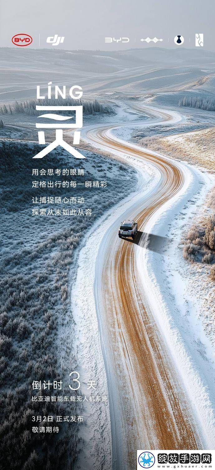 比亚迪大疆强强联手3月2日智能车载无人机系统发布会来袭！