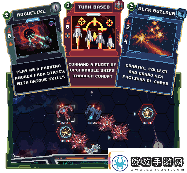 无星深渊试玩版上线！这款银河肉鸽卡牌游戏支持简体中文