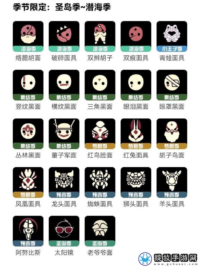 光遇梦想季面具究竟有哪些惊喜