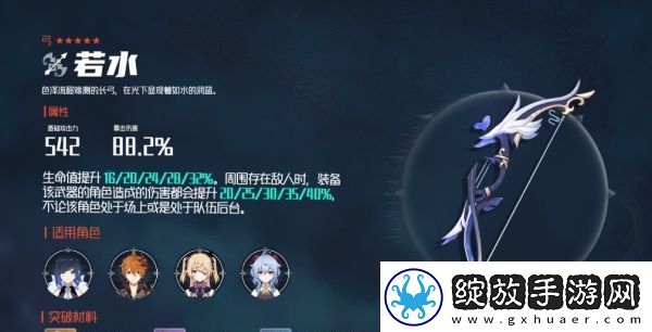 原神若水武器强度如何