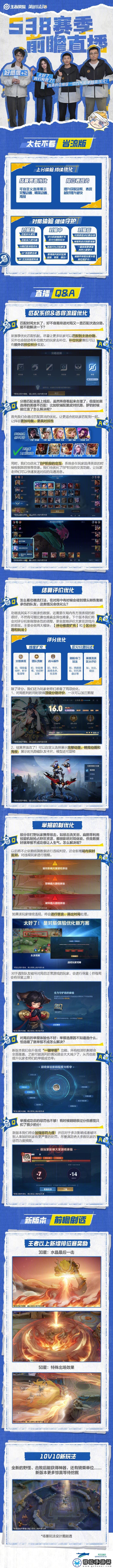 S38版本前瞻直播优化内容介绍