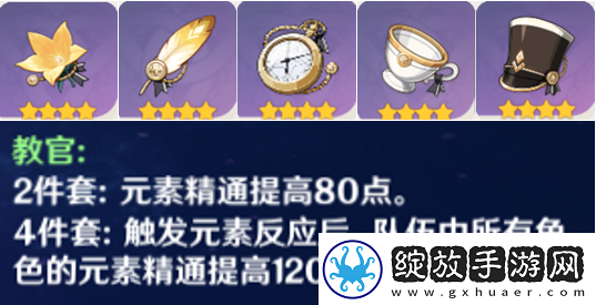 原神圣遗物套装推荐