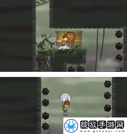 解谜元素！男孩与泡泡怪第一章第八关