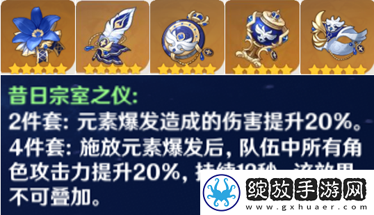 原神圣遗物套装推荐