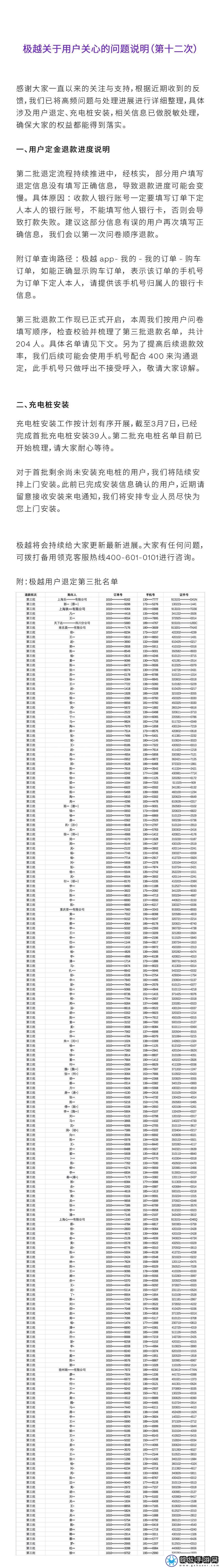 极越最新